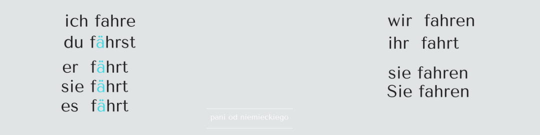 fahren-odmiana